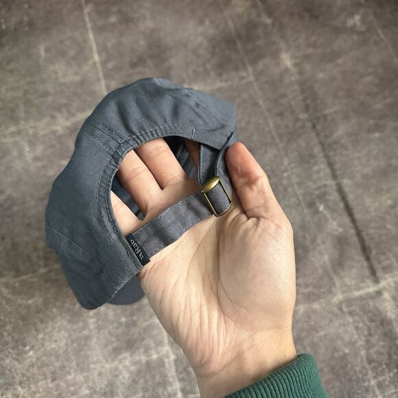 Men's RAB Venant Navy Blue Night Gray Adjustable Trucker 5 Panel Explore Hat Cap - Picture 2 of 4